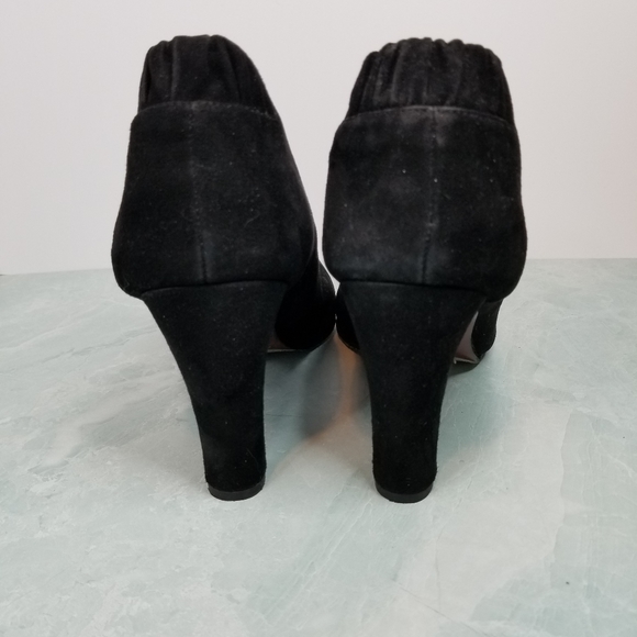 LNIB Sam Edelman Black Suede Booties - Picture 4 of 6